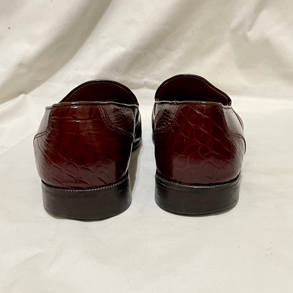 Stacy Adams Snake Skin Tassle Slip On Loafer 9.5W main image 7